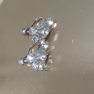 Gorgeous antique/vintage rhinestone earrings.